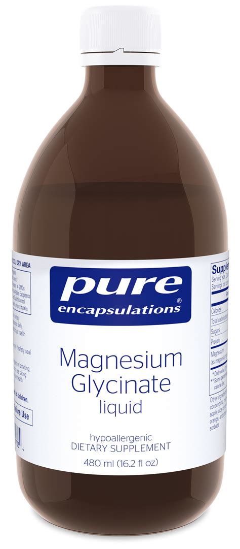 Pure Encapsulations - Magnesium Glycinate Liquid