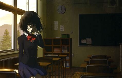 anime, Another, Misaki Mei, Eyepatches Wallpapers HD / Desktop and ...