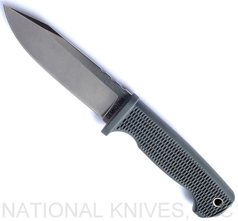 Demko Knives FreeReign Fixed Blade | MagnaCut | Gray | National Knives, LLC