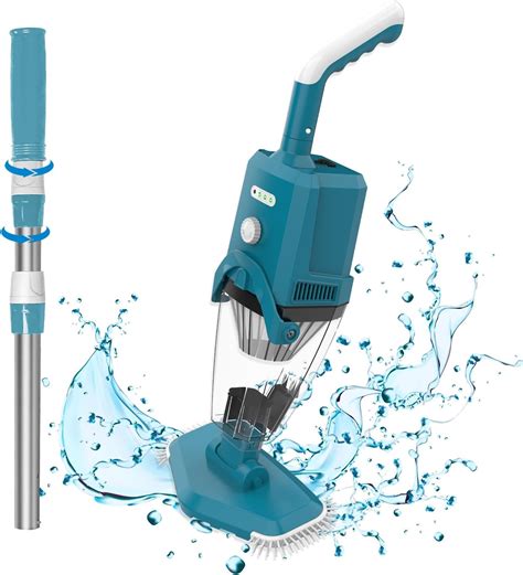 Amazon.com : YASHINE 2024New Handheld Pool Vacuum, Cordless ...