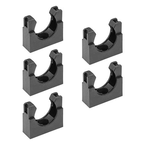 uxcell Corrugated Tube Holder AD28.5 Plastic Mounting Bracket Pipe ...
