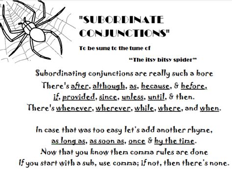 Image result for Conjunctions Song