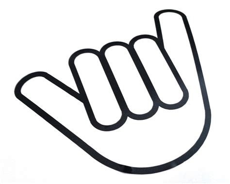 Hang Loose Hand Sign