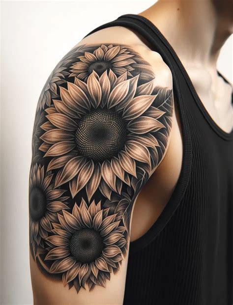 64 Stunning Sunflower Tattoos, Generated by IA + Tattoo Meanings
