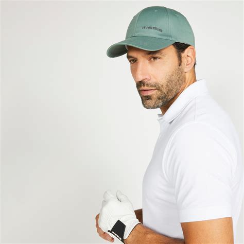 Men's golf short-sleeved polo shirt MW500 white