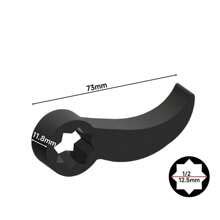 Tool Compact Adapter Head Pry Bar Wrench Adaptor Drive Ratchet Horn ...