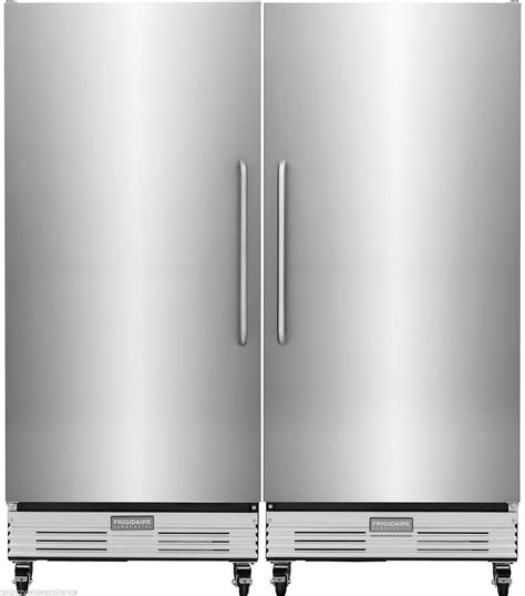 Frigidaire Commercial Stainless Refrigerator Freezer Combo FCRS181RQB ...