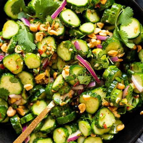 Thai Cucumber Salad Recipe | Gluten Free Goddess Recipes