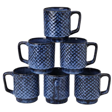 Buy Bodhi House Reactive Glaze Ceramic Serving Tea, Coffee Mug | Ideal ...