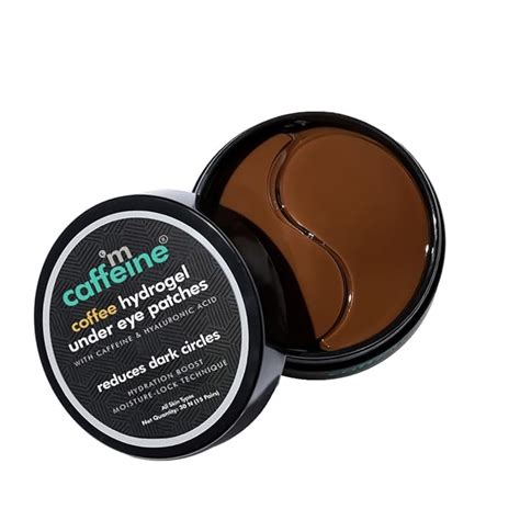 mCaffeine Coffee Hydrogel Under Eye Patches for Dark Circles | Cooling ...