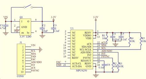 IDUINO IIC I2C SPI MPU6500 MPU-6500 6-Axis Gyroscope Accelerometer ...