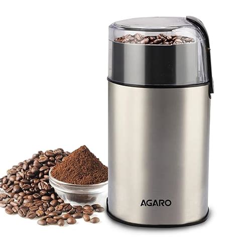 AGARO Grand Electric Coffee Grinder, Stainless Steel Blades, Grinds up ...