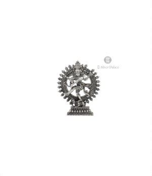 Silver 925 Nataraj Statue Idol - Divine Lord Shiva Dance Statue For ...