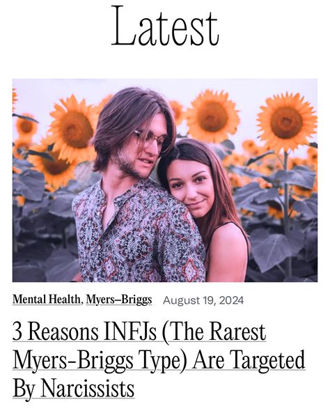 Why INFJs Are Targeted By Narcissists (Rarest Myers-Briggs Personality Type)