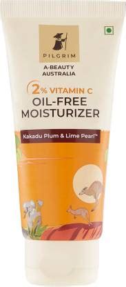Pilgrim 2% Vitamin C Oil-Free Moisturizer for Even Skin Tone & Glow ...