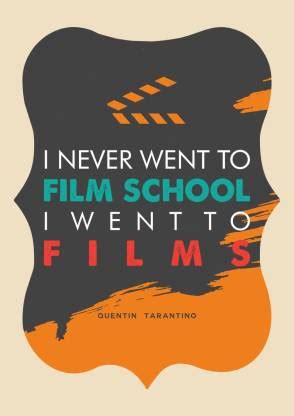 Film School Poster A3 size with frame Paper Print - Movies, Minimal Art ...