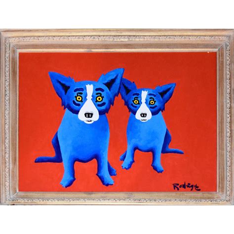 Blue Dog George Rodrigue Original