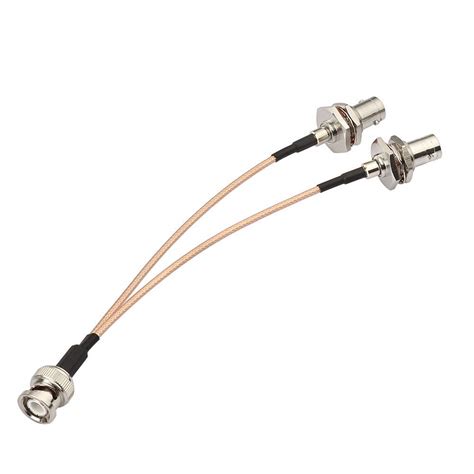 3AN Telecom BNC Splitter Cable BNC Male to Dual BNC Female V Type BNC ...