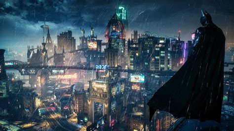 dc gotham city | Batman arkham knight, Gotham city, Batman wallpaper