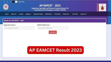 AP EAMCET Result 2023 Out at cets.apsche.ap.gov.in, Check Steps to ...