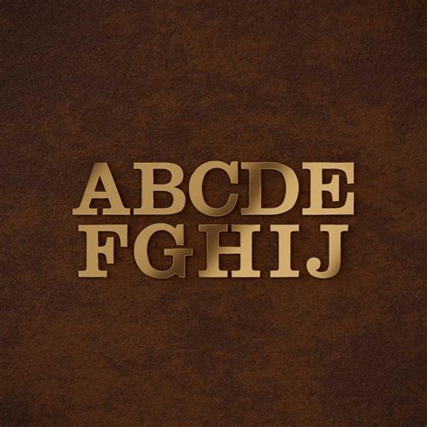 Brass Name Plates | Brass Letters & Numbers | Housenama