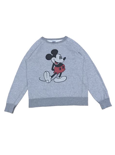 Mickey Mouse Vintage Disney Mickey Mouse Sweatshirt Big Logo | Grailed