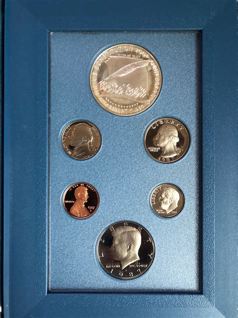 1987 United States Constitution Coins Prestige Set