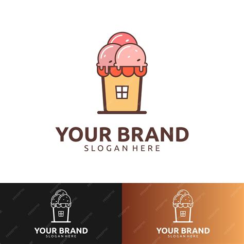 Ice Cream Shops Logos