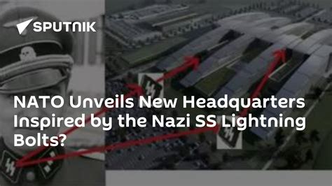 NATO Unveils New Headquarters Inspired by the Nazi SS Lightning Bolts ...