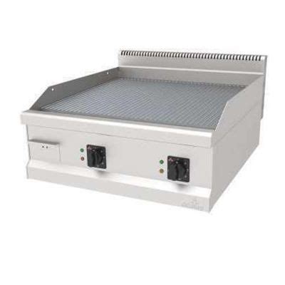 Atalay AEI-890NDS 900 سلسلة طباخات مضلعة + شواية مسطحة، 80 × 90 سم، كهربائي