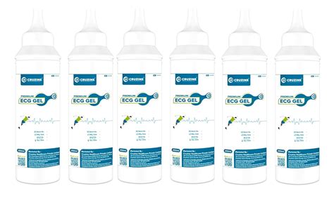 CRUZINE Ultrasound Gel ECG USG for Sonography and Physio 250ml (250 ...