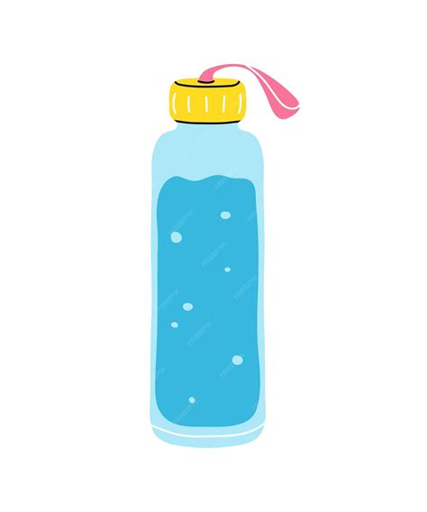 School Water Bottle Clip Art