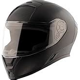 Vega Bolt ISI DOT Certified Full Face Gloss Finish Helmet for Men and ...