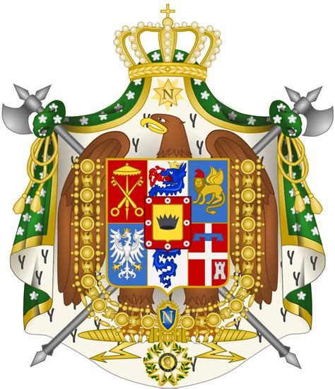 ملف:Coat of Arms of the Kingdom of Italy (1805-1814).svg - المعرفة