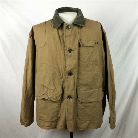 Vintage RedHead Duck Cloth Canvas Button Up Hunting Jacket XL Vtg ...
