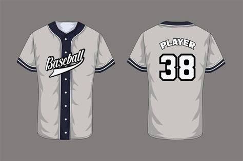 Baseball Jersey Vector 的图像结果