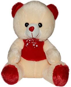 Tiny Tickle Soft & Lovely Love Teddy Bear Red Jacket Premium soft toys ...