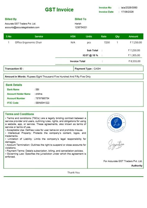 Free GST Invoice Generator - CGST, SGST & IGST | InvoiceFree