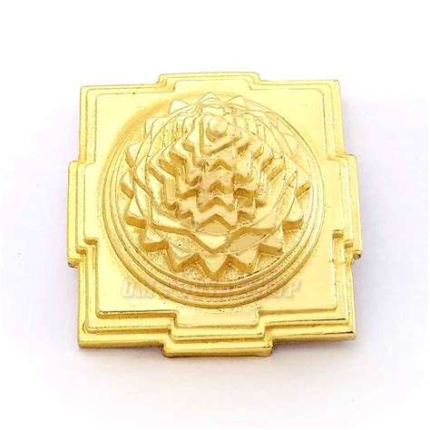 Golden Sri Chakra Yantram Buy online USA UK Canada