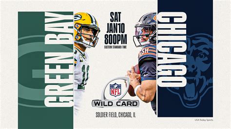 Bears vs. Packers in NFL playoffs: Time, date for wild-card game