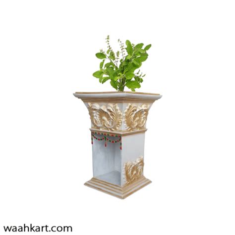 Buy Divine Tulsi Pot l Online Planters in India - waahkart.com