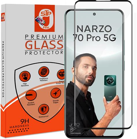 JGD PRODUCTS for Realme Narzo 70 Pro 5G Tempered glass with Full Edge ...
