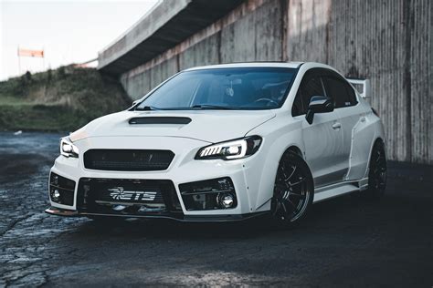 White Subaru Wrx
