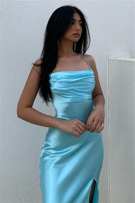 blue dresses for women