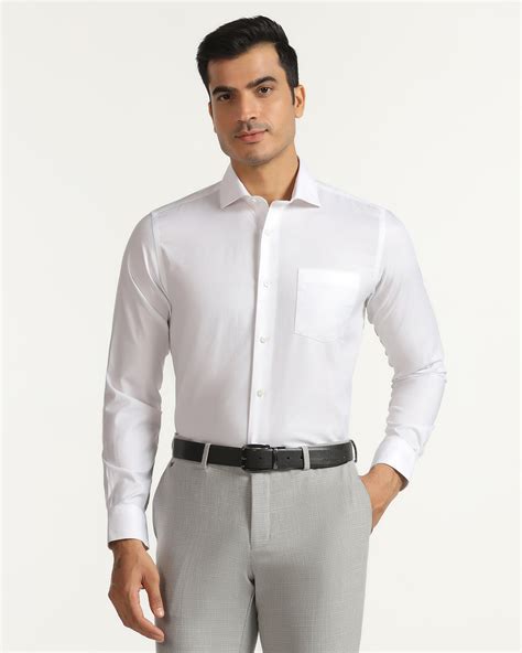 Buy Spy Super White Check Shirt Online India