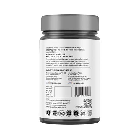 Decode Age Beta NMN 1000mg (60 Capsules) - Cureka - Online Health Care ...