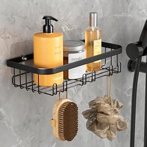 HOKIPO Magic Sticker Series Self Adhesive Bathroom Shelf for Wall ...