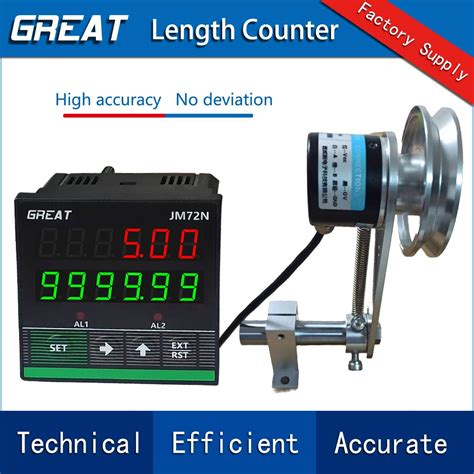 Jm72n Digital Length Meter Length Counter Measured in Feet Inches Meter ...