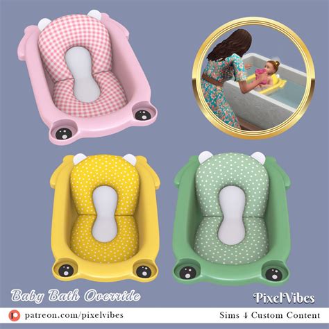 Baby Bath Override | Sims baby, Sims 4 toddler, Sims 4