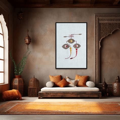 Siddhipriya Ganesh Wall Art – Bestower of Boons | 12x6 Inch by Venus ...